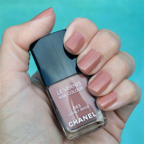 chanel nail polish price euro|Chanel lovely beige nail polish.